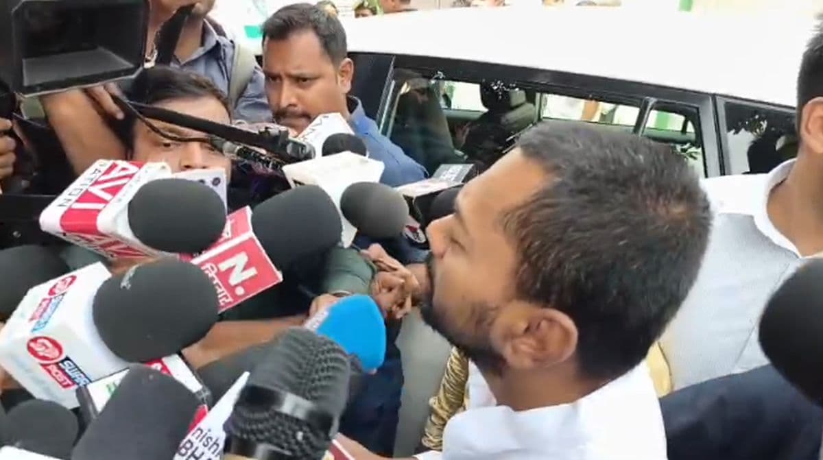 निशांत अचानक पहुंचे विधायकों से बैठक करने JDU ऑफिस, सीएम सम्राट को बताया बड़ा भाई और दी बधाई