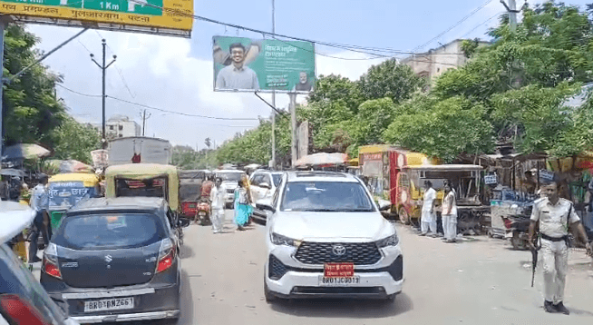 पटना सिटी के जाम में फंस गए मंत्री जी, लोगों ने कहा अब...