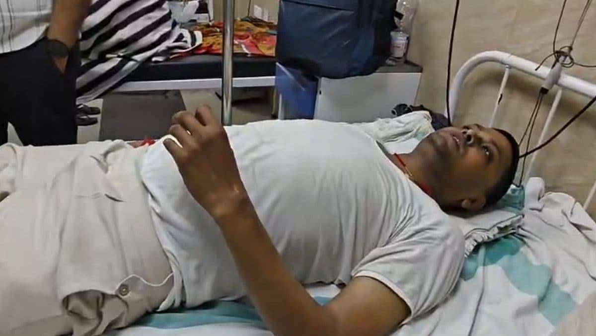 किसी ने नहीं किया हमला फिर भी छापेमारी में गए ASI हो गए जख्मी, अस्पताल में भर्ती...