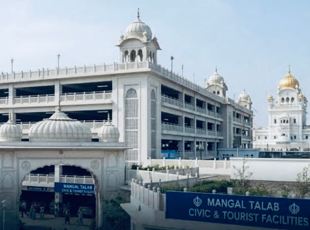 Patna sahib me ban raha hai multi level parking