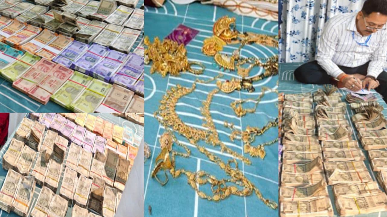 SVU की टीम पहुंची तो 32 लाख रूपये नकद के साथ फेंके डेढ़ करोड़ के जेवर, करोड़ों के निवेश के कागजात भी...